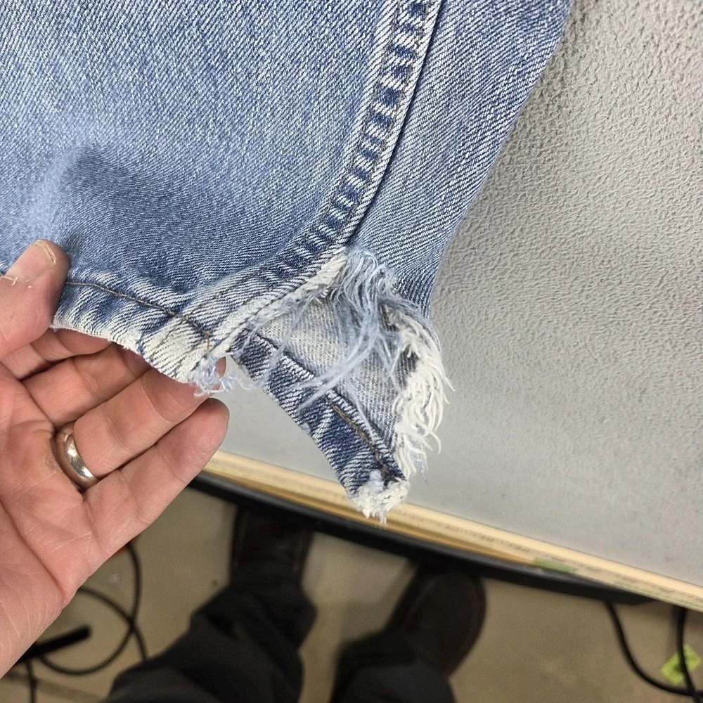 VTG Levis SilverTab Jeans Mens Blue Straight Loose Wide Leg Baggy Y2K Fits 32x28